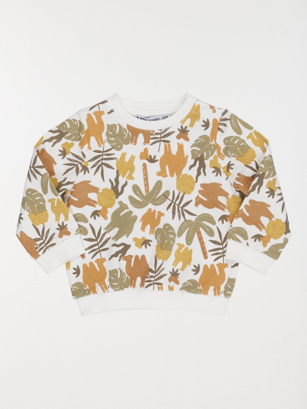 Sweat imprimé savane garçon (3-36M)