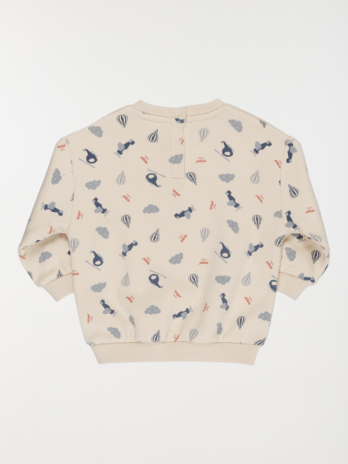 Sweat imprimé avions garçon (3-36M)