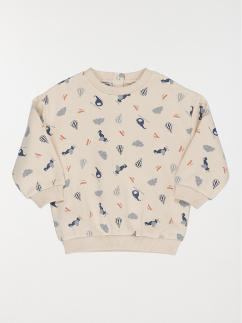 Sweat imprimé avions garçon...