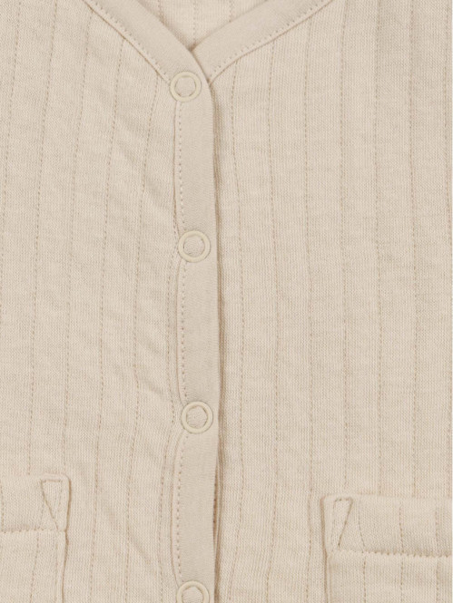 Gilet boutonné 2 poches...