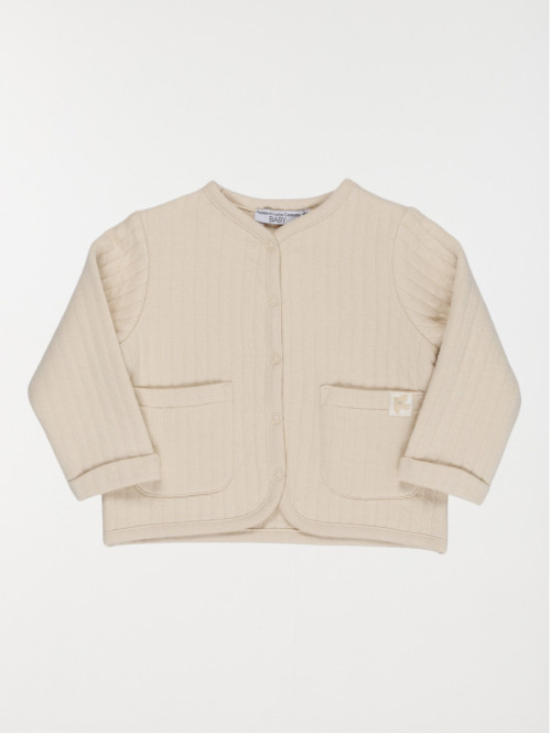 Gilet boutonné 2 poches...