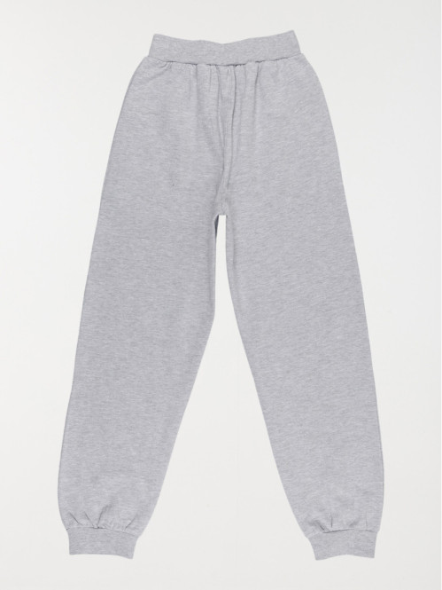 Jogging uni gris chiné...