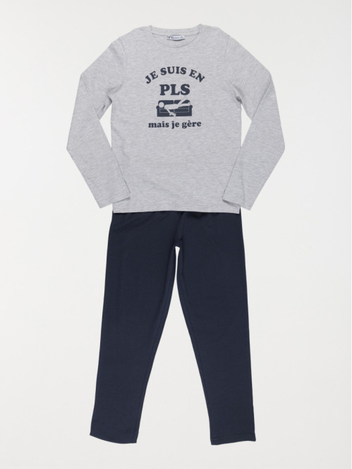 Pyjama message garçon (XXS-M)