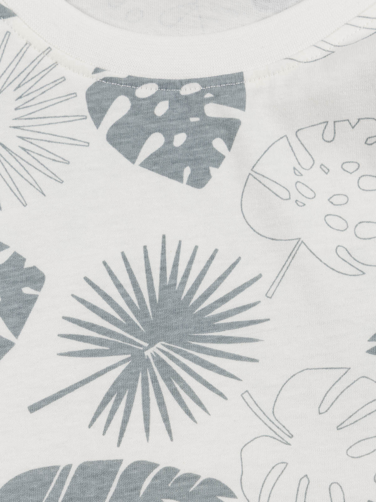 Pyjama motif feuillage garçon (3-12A)