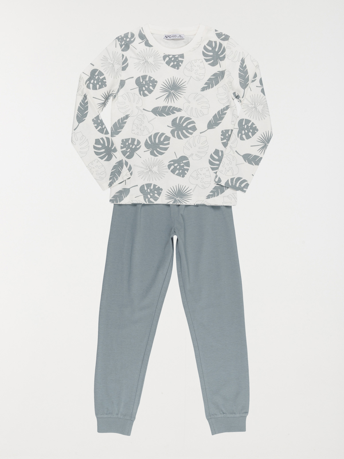 Pyjama motif feuillage garçon (3-12A)