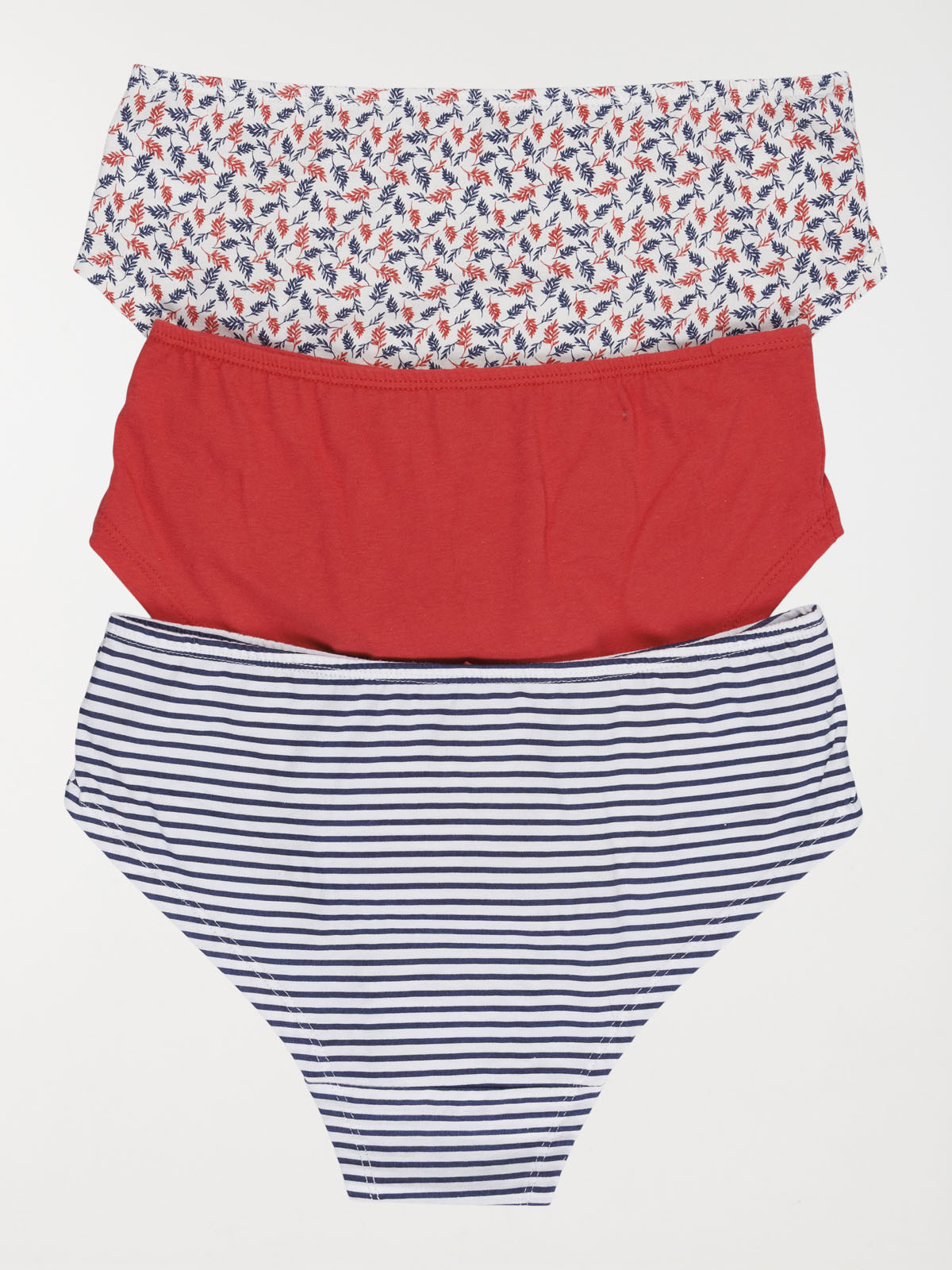 Lot de 3 hipsters femme (S-XL) Lot de 3 hipsters femme (S-XL)