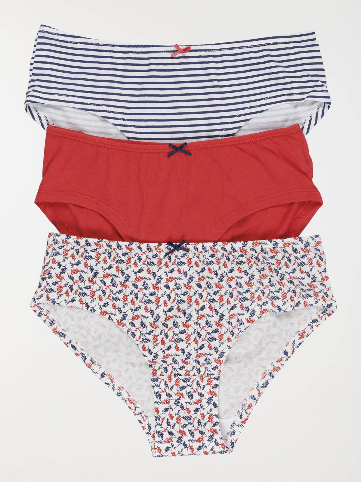 Lot de 3 hipsters femme (S-XL) Lot de 3 hipsters femme (S-XL)