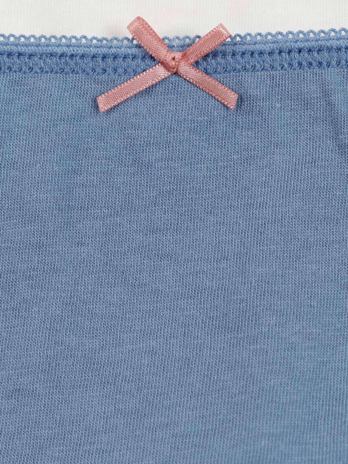 Lot de 5 slips imprimés fille Lot de 5 slips imprimés fille