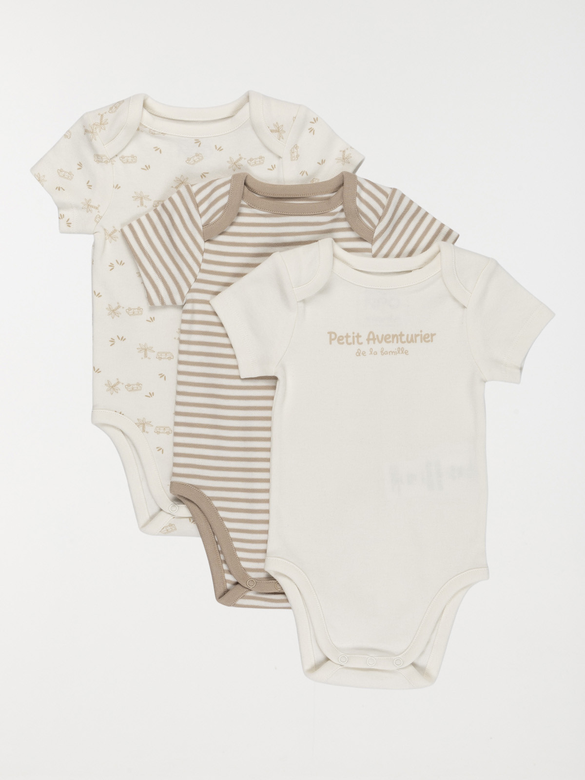 Lot 3 bodies aventurier garçon (3-24M) Lot 3 bodies aventurier garçon (3-24M)