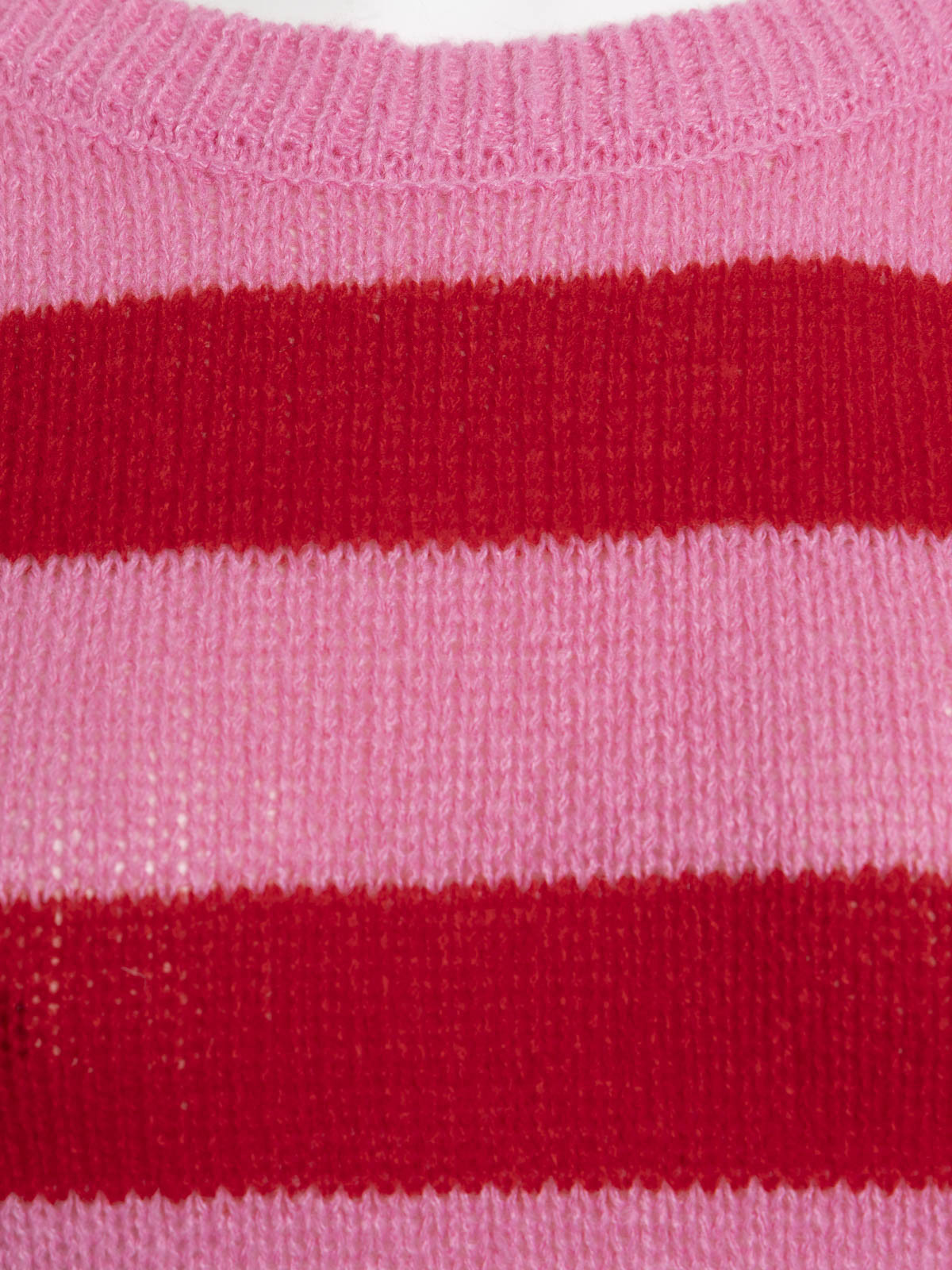 Pull rayé col rond grande taille femme Pull rayé col rond grande taille femme