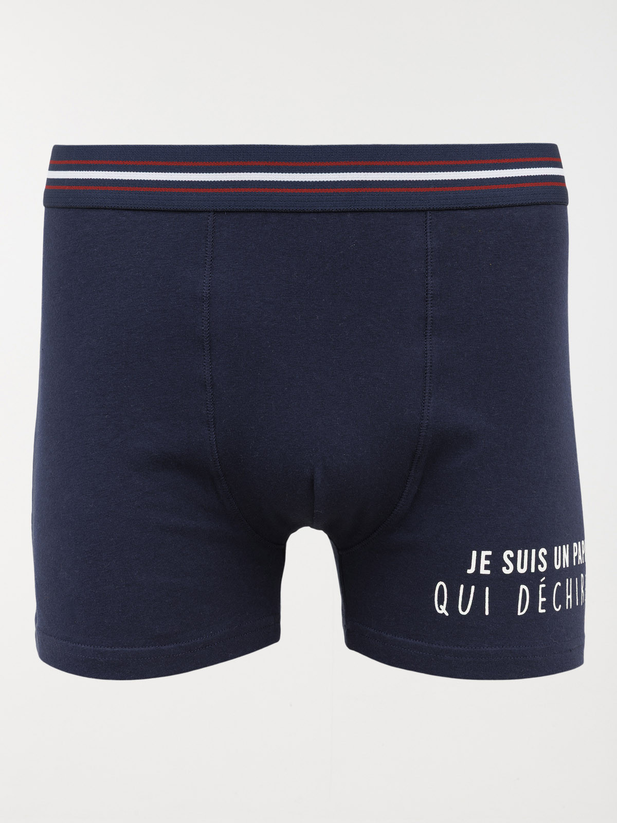 Boxer message fête des pères homme