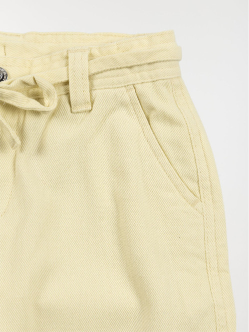 Pantalon rayé large fille...