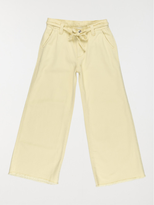 Pantalon rayé large fille...