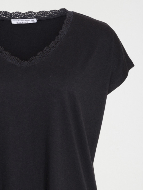 T-shirt dentelle grande...