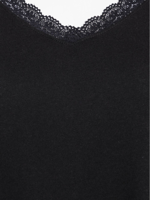 T-shirt dentelle grande...