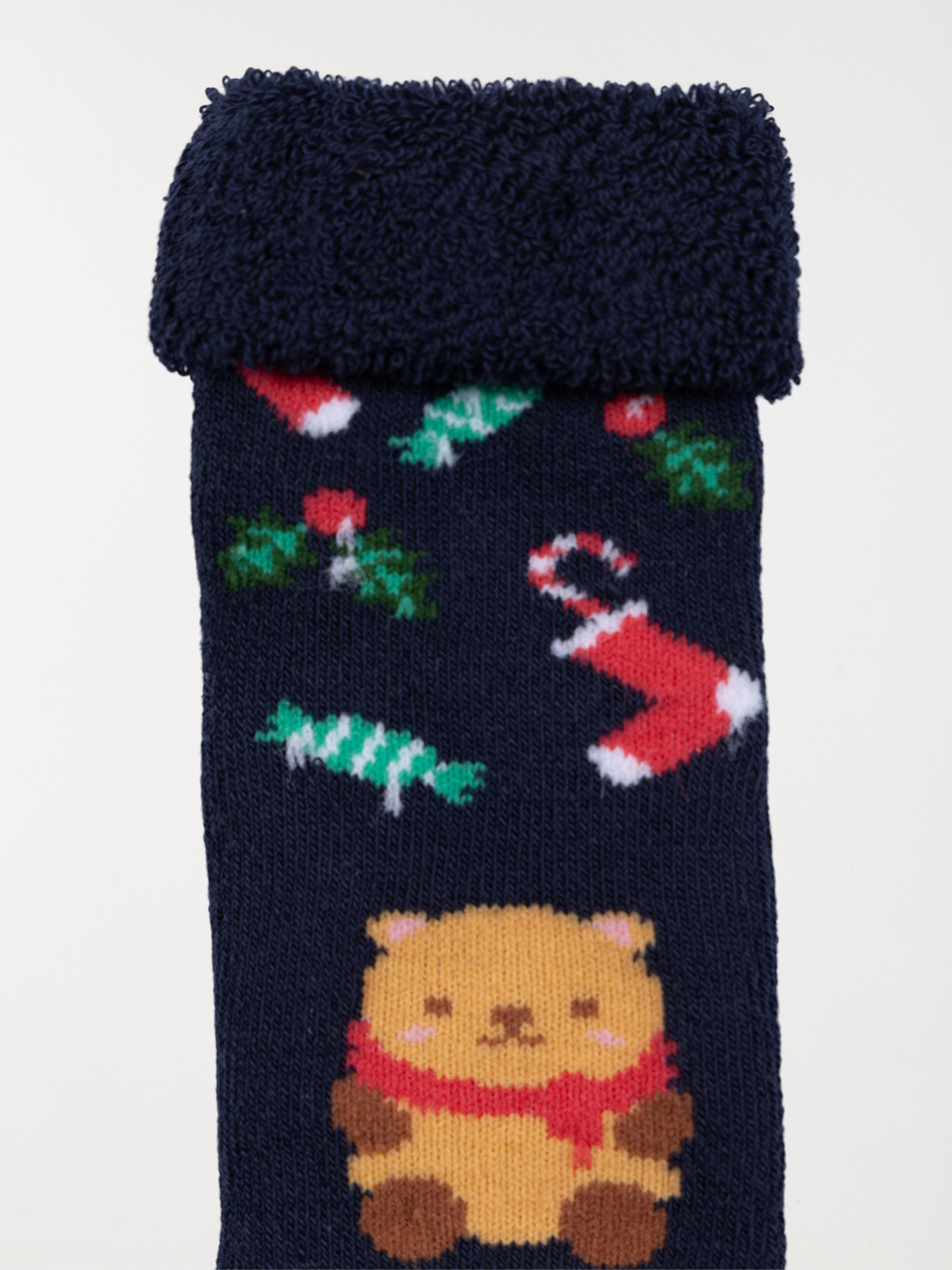 Chaussettes de Noël ourson bébé