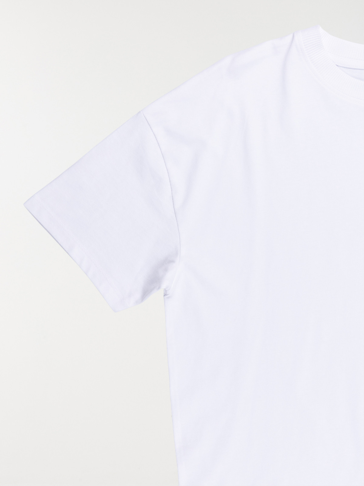 T-shirt basique blanc fille (XXS-M)