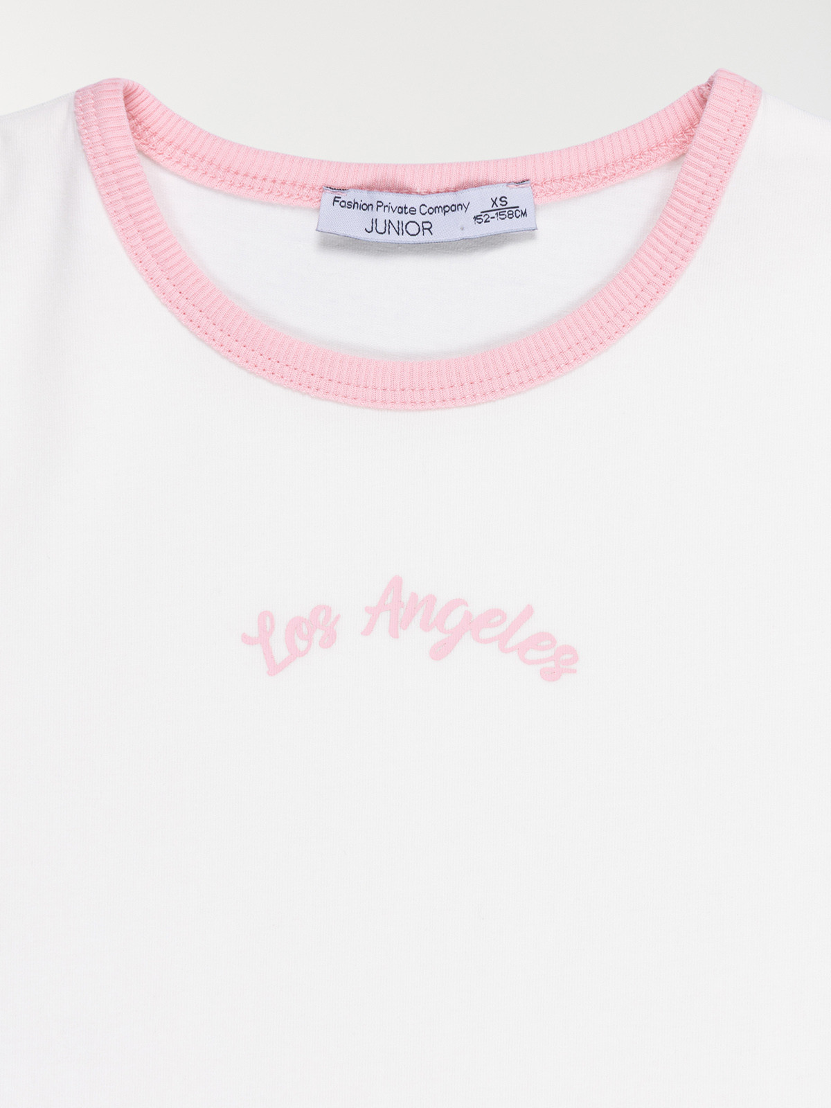 T-shirt écru Los Angeles fille (XXS-M)