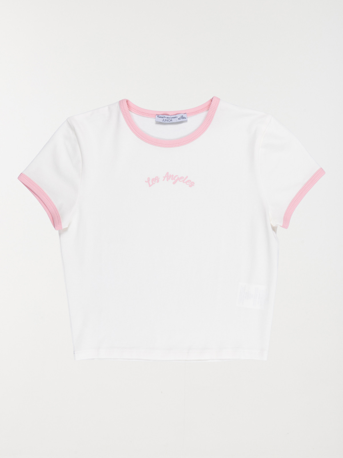 T-shirt écru Los Angeles fille (XXS-M)