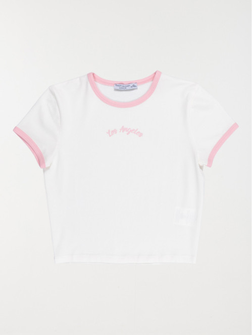 T-shirt écru Los Angeles...