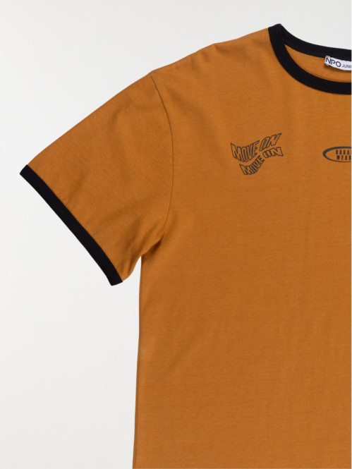 T-shirt imprimé col rond...