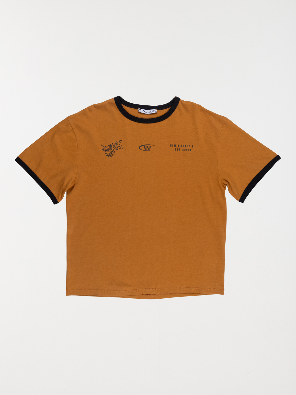 T-shirt imprimé col rond garçon (XXS-M)