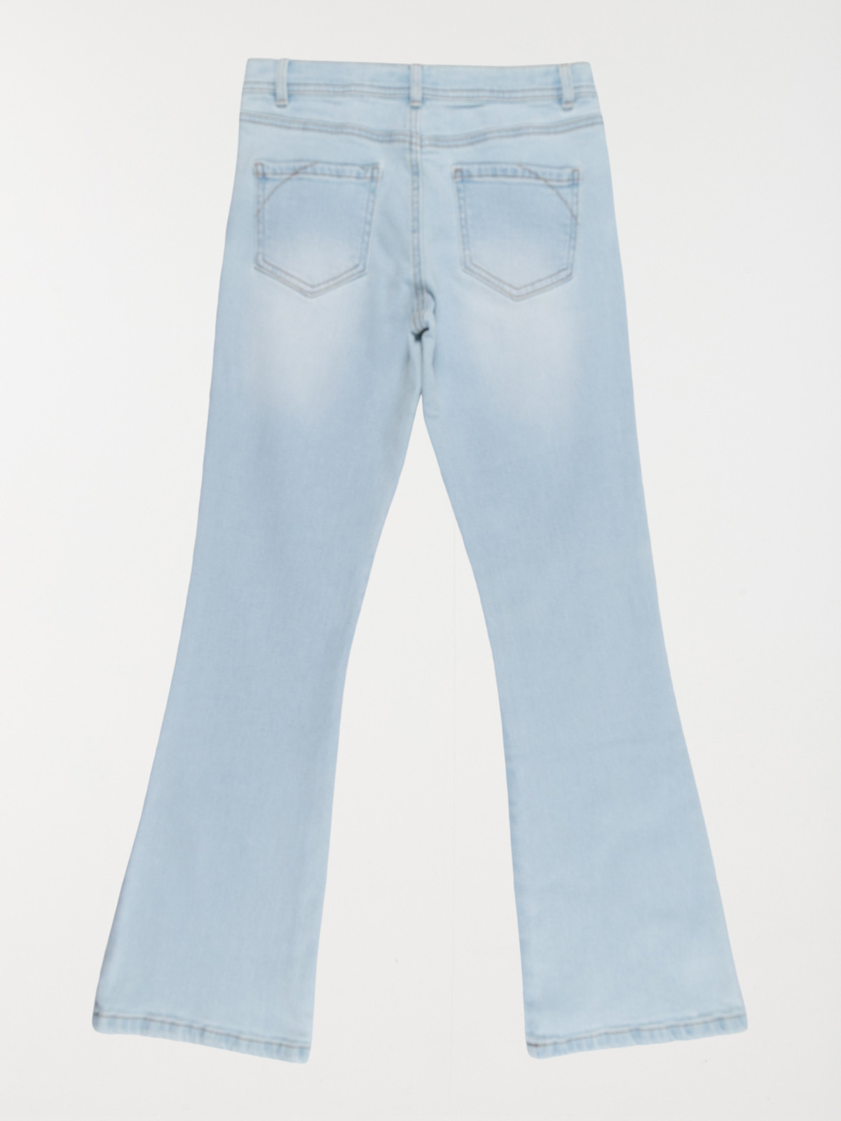 Jean flare bleached fille (XXS-M)