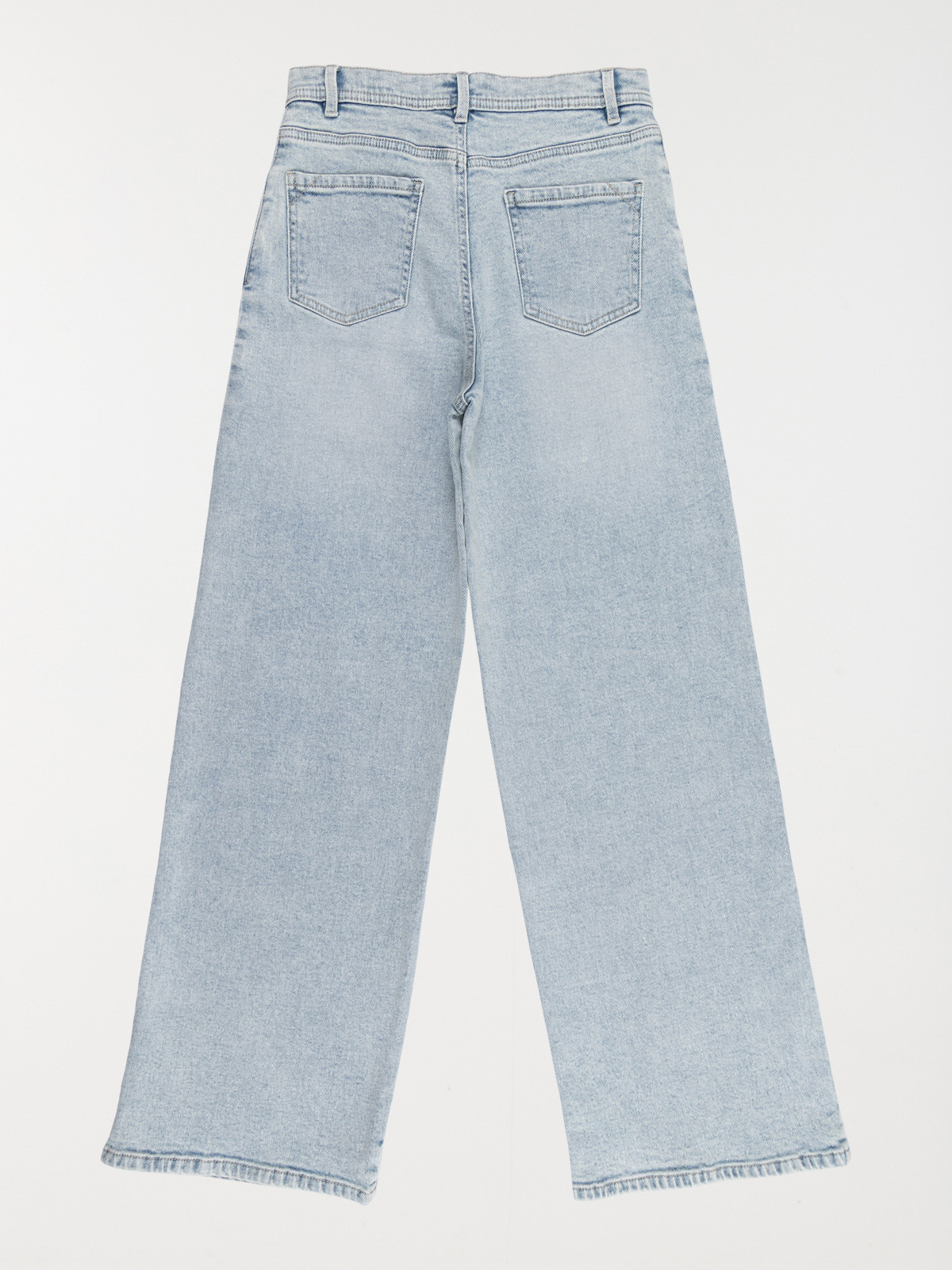 Jean wide leg bleach fille (XXS-M)