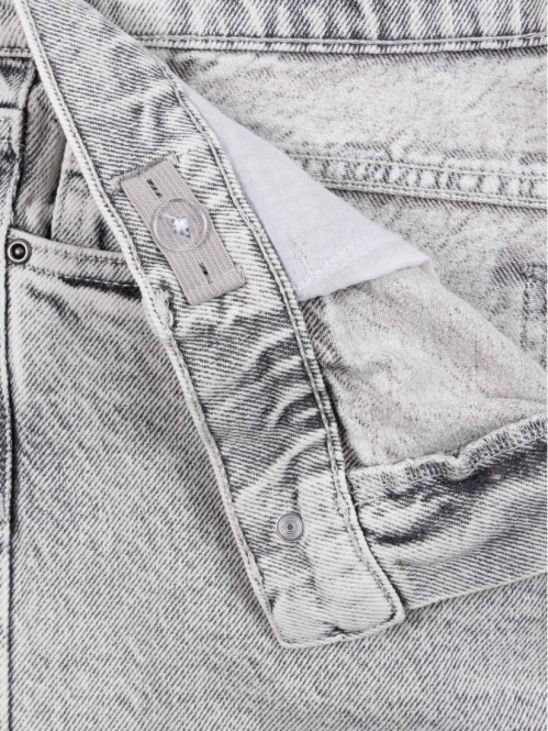 Jean relaxed gris bleach...