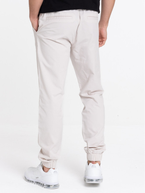 Pantalon homme coloris craie