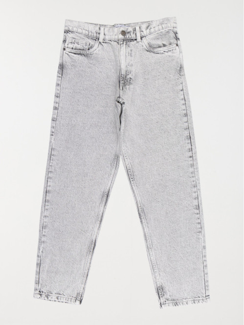Jean relaxed gris bleach...