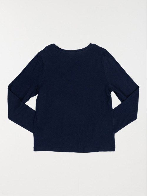 Tee-shirt motif coeur fille...