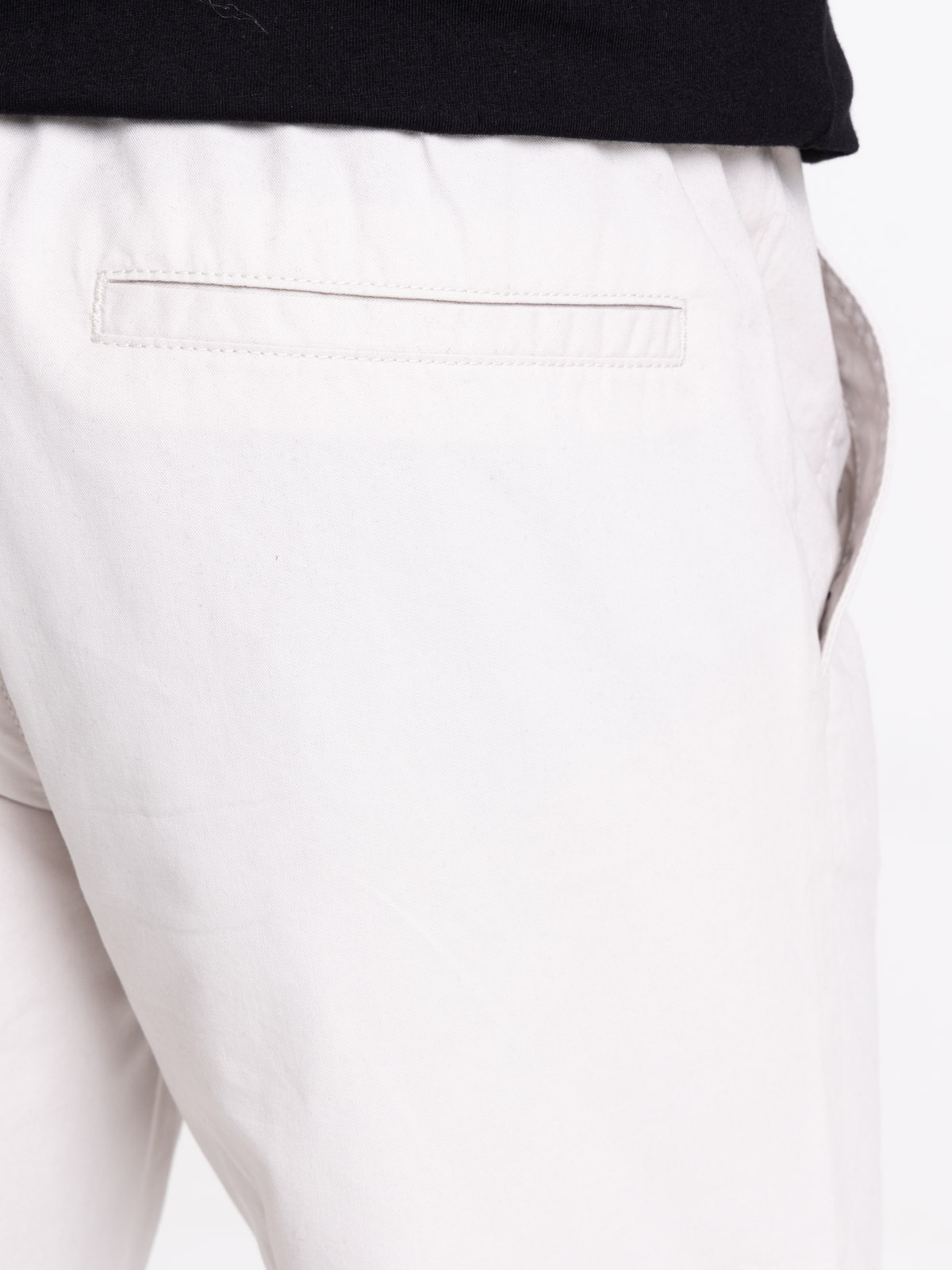 Pantalon homme coloris craie