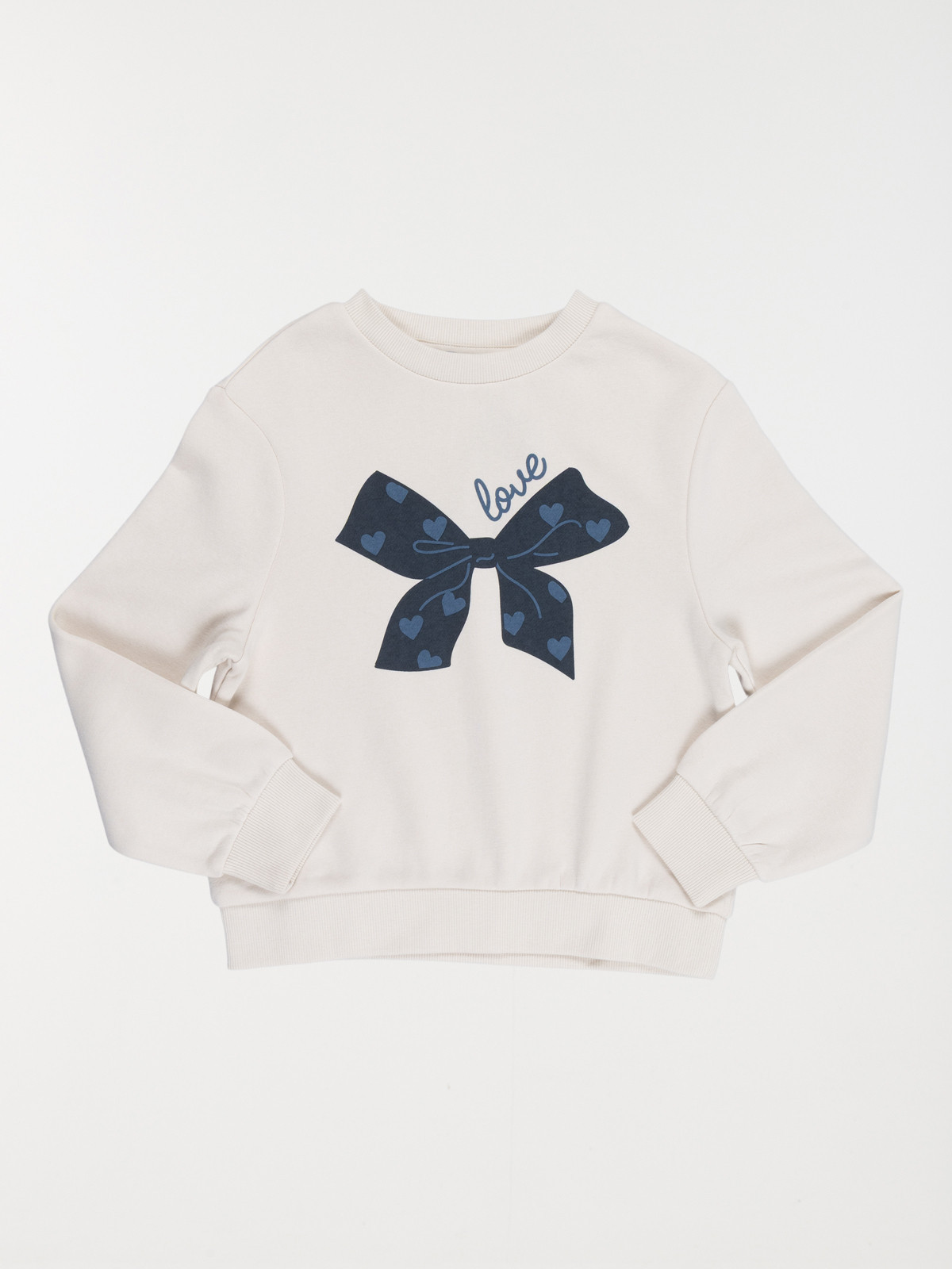 Sweat love noeud fille (3-12A)