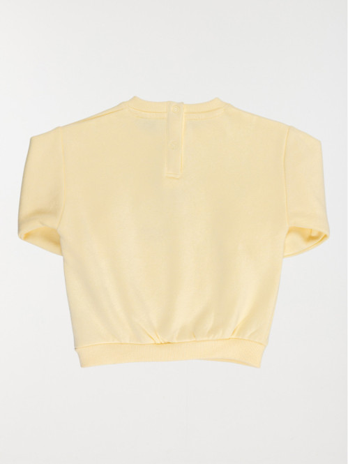 Sweat motif oiseau devant...