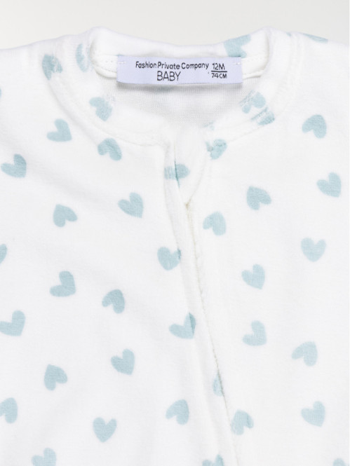 Dors-bien motifs coeurs...