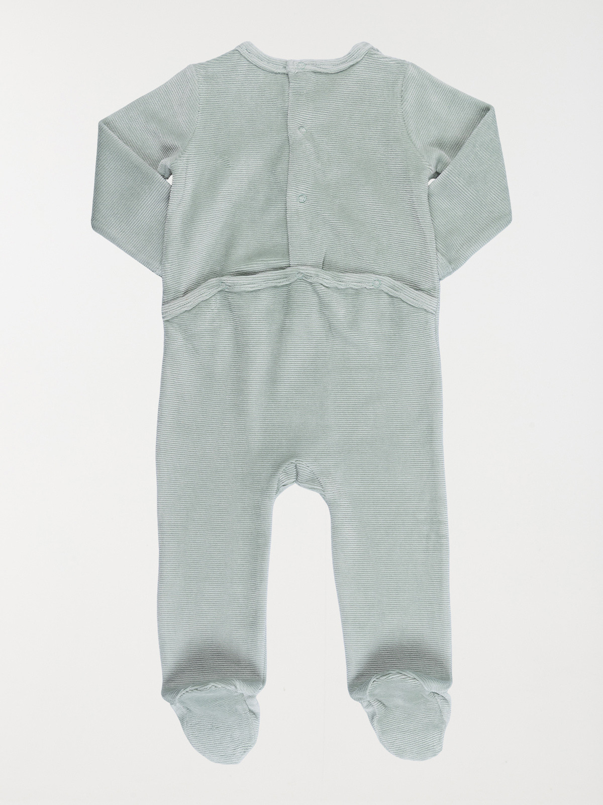 Dors-bien velours message fille (3-24M)