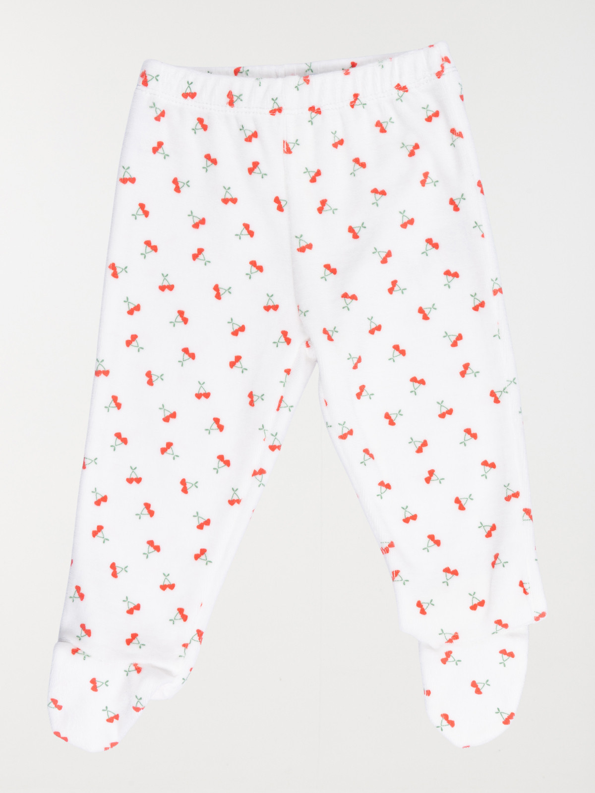 Pyjama cerise col claudine fille (6-36M) Pyjama cerise col claudine fille (6-36M)