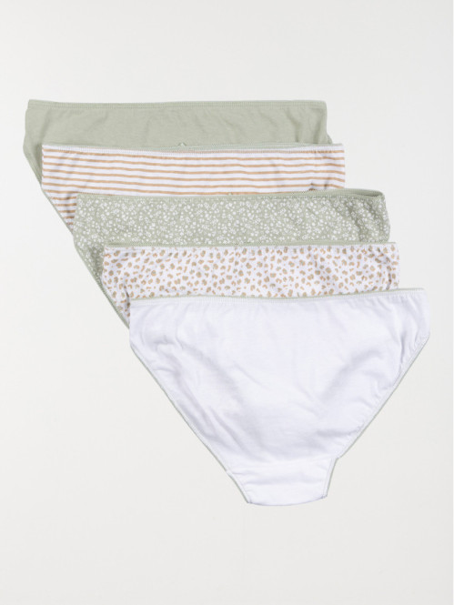 Lot de 5 culottes imprimés...
