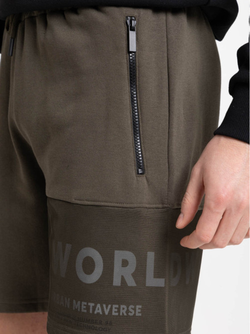 Short homme kaki quite