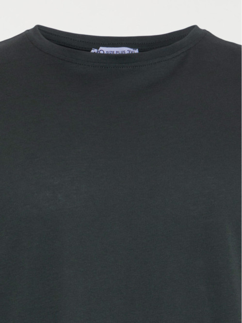 T-shirt col rond grande...