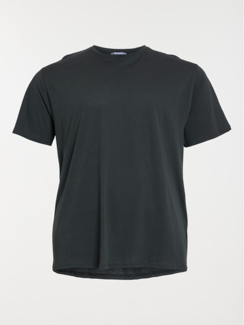 T-shirt col rond grande...