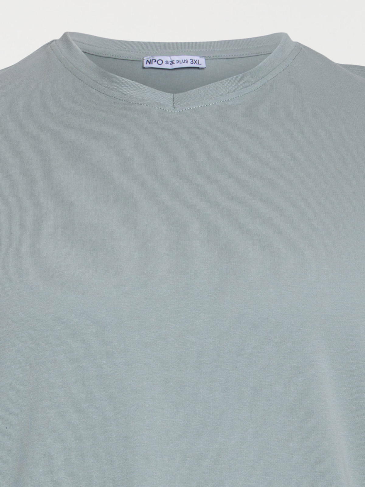 Tee-shirt grande taille col V homme