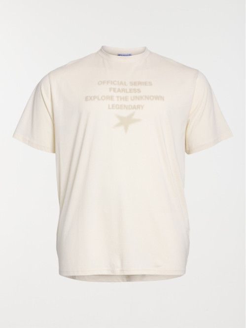 T-shirt avec imprimé grande...