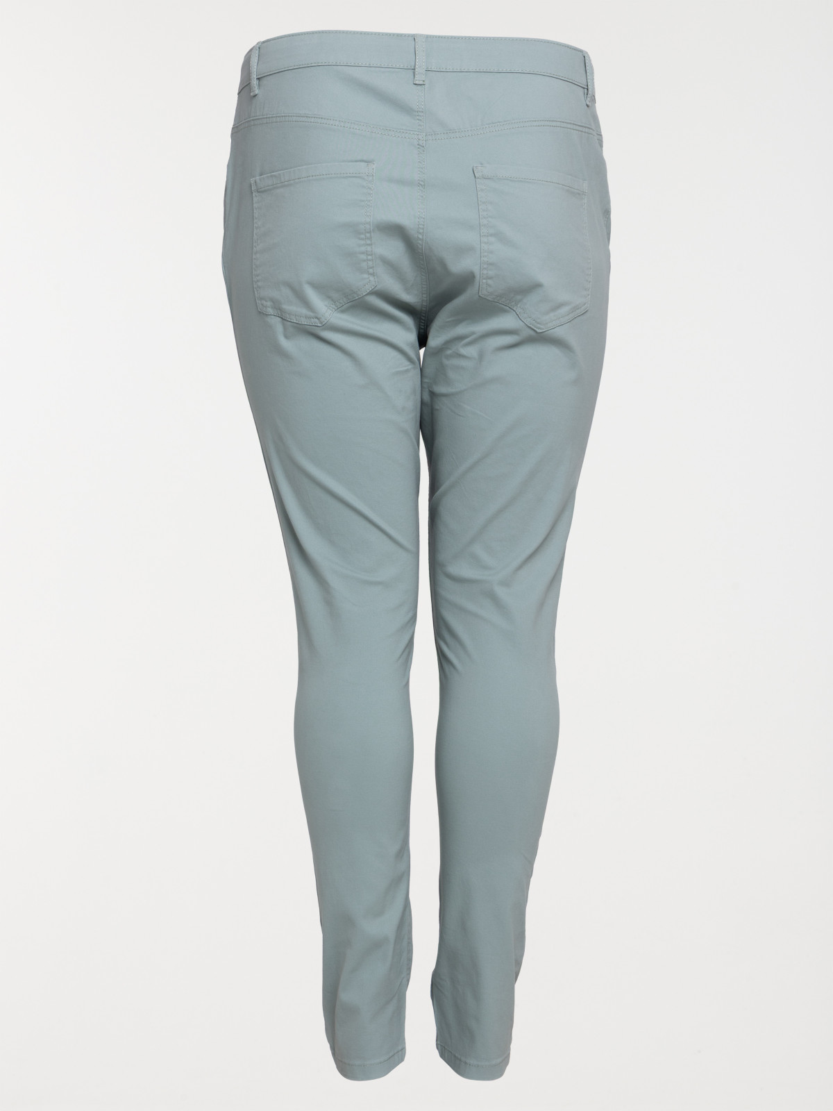 Pantalon slim glaise grande taille femme