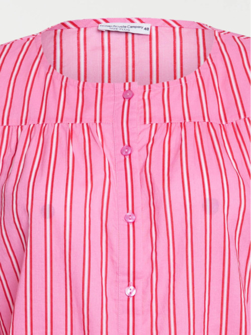 Chemise à rayures grande...