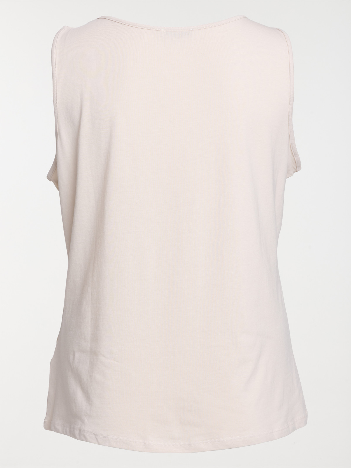 Débardeur beige grande taille femme Débardeur beige grande taille femme