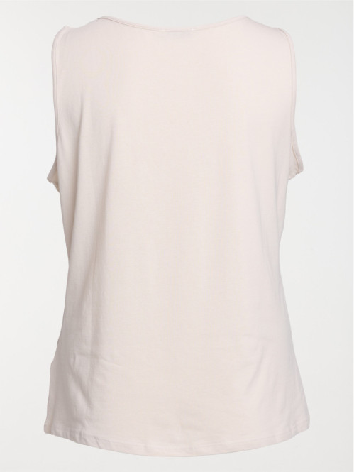 Débardeur beige grande...