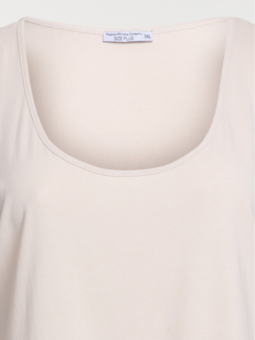 Débardeur beige grande...