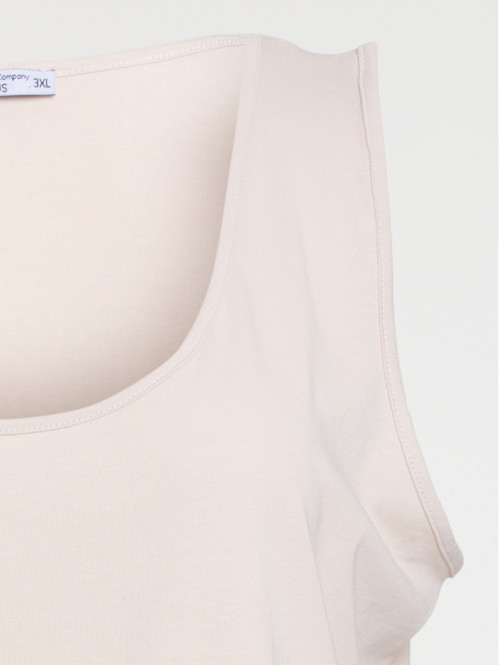 Débardeur beige grande...